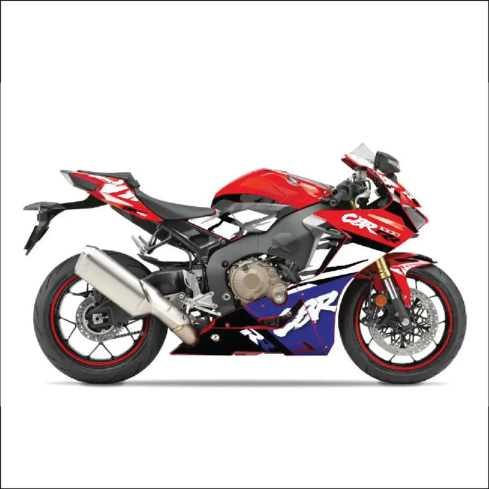 Honda CBR 1000 RR 2017-2019 Classic Graphic Kit Red Yellow Bikerz Kingdom
