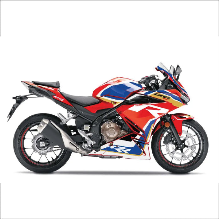 Honda CBR 500 2019 - 2023 RR Race Graphic Kit Red Bikerz Kingdom