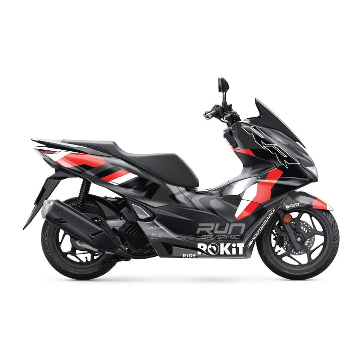 Honda PCX125 2025 MM Peformance Graphic Kit Full Decals Bikerz Kingdom