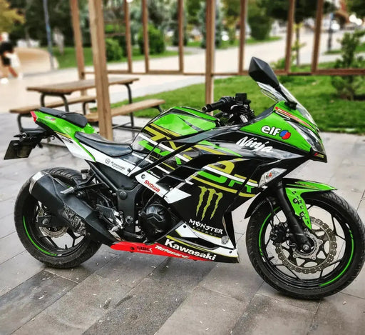 Kawasaki Ninja 300 2012-2016 ZX-3R Theme Graphic Kit Bikerz Kingdom