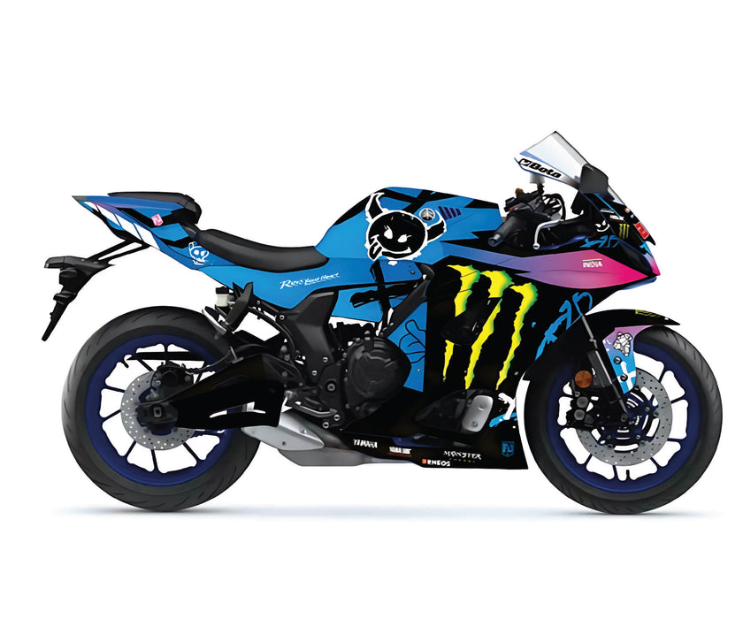 Yamaha Fabio Quartararo Style Monster Monster Graphic Kit Design