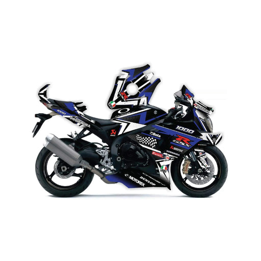 SUZUKI GSX-R 1000 2009-2013 Graphic Kit - Bikerz Kingdom