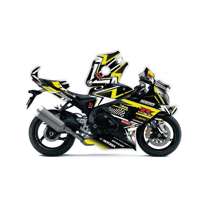 SUZUKI GSX-R 1000 2009-2013 Graphic Kit - Bikerz Kingdom