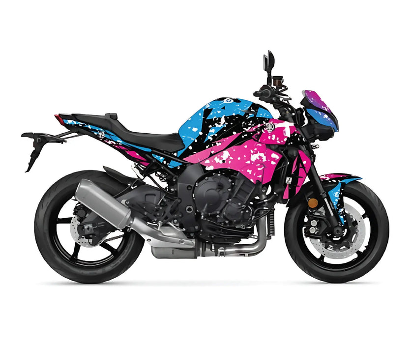 YAMAHA MT-10 Bright Funky Graphic Kit 2023-2024 Bikerz Kingdom