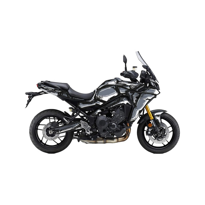 YAMAHA Tracer 9 2021-2024 Grey Cartoon Graphics Kit Bikerz Kingdom