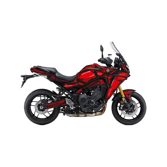 YAMAHA Tracer 9 2021-2024 Red Cartoon Graphics Kit