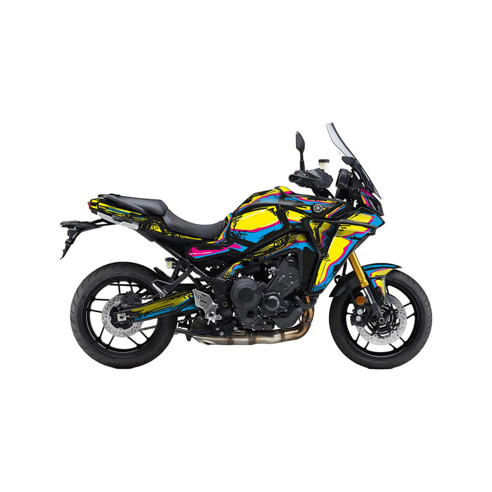 YAMAHA Tracer 900 2021-2024 Colourful Cartoon Graphics Kit Bikerz Kingdom
