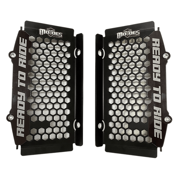 Durable Black Model Radiator Guard fits KTM 2020 -2025