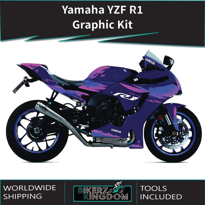 Yamaha YZF R1 Mystic Graphic Kit 2020-2024 Models Bikerz Kingdom