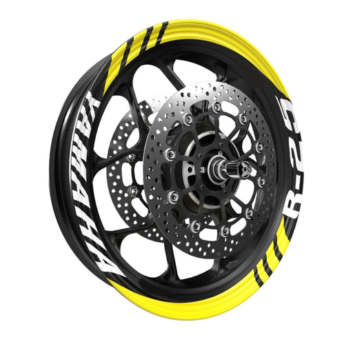 High Quality Yamaha R3 R25 17 inch Motorcycle Vibrant Wheel Rim Stickers Bikerz Kingdom