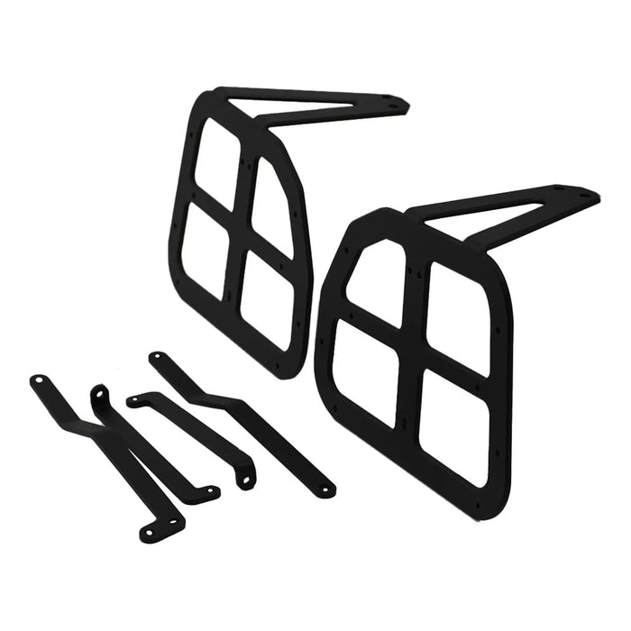 Bajaj Pulsar NS200 Metal Side Case Baggage Pannier Rack Bikerz Kingdom