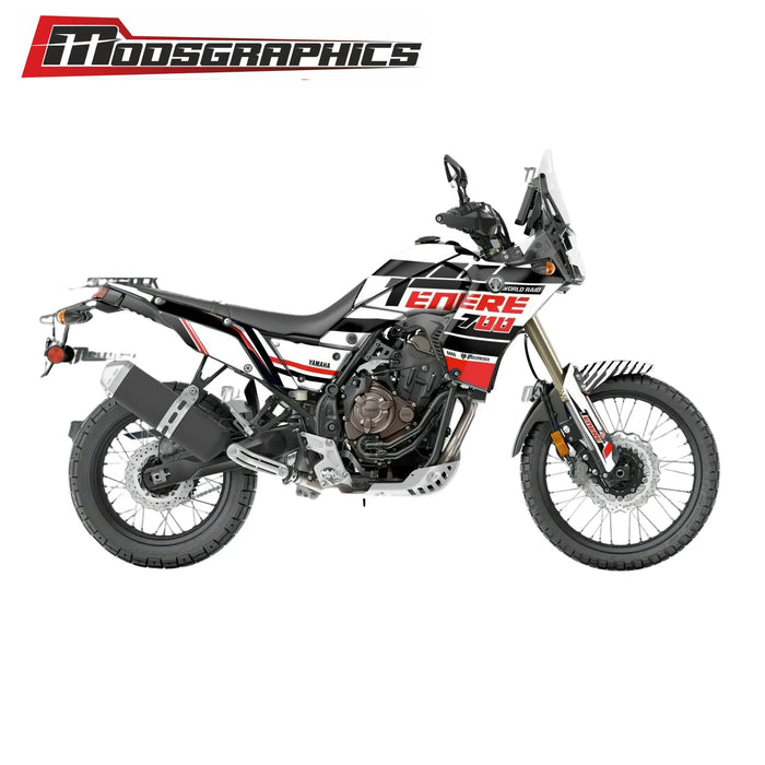 Yamaha Tenere Graphic Kit Sticker Full Decal Wrap Kit Fits Tenere 700 2019-2021 Bikerz Kingdom