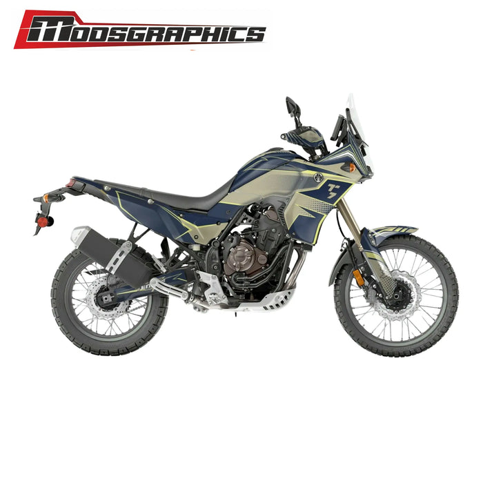 Yamaha Tenere Graphic Kit Sticker Full Decal Wrap Kit Fits Tenere 700 2019-2021 Bikerz Kingdom