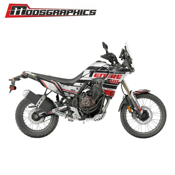 Yamaha Tenere Graphic Kit Sticker Full Decal Wrap Kit Fits Tenere 700 2019-2021 Bikerz Kingdom
