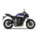 YAMAHA MT07 Funky White and Blue Graphic Kit 2014-2024 Bikerz Kingdom