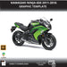 KAWASAKI NINJA 650 2011-2016 1:1 Vector Graphic Template Bikerz Kingdom