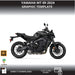YAMAHA MT09 2024 Motorcycle 1:1 Vector Graphic Template Bikerz Kingdom
