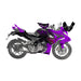 Bajaj Pulsar RS200 Marvel Venom Graphic Kit Decal Wrap Sticker Set Bikerz Kingdom