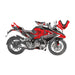 Bajaj Pulsar RS200 Turbo Shark Graphic Kit Decal Wrap Sticker Set Bikerz Kingdom