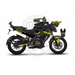 Bajaj Pulsar 2014 - 2022 NS200 Black Mamba Graphic Kit Decal Wrap Set Bikerz Kingdom