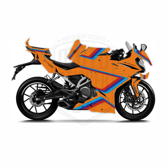CFMOTO 250 300 SR M Peformance Carbon Look Theme Graphic Kit