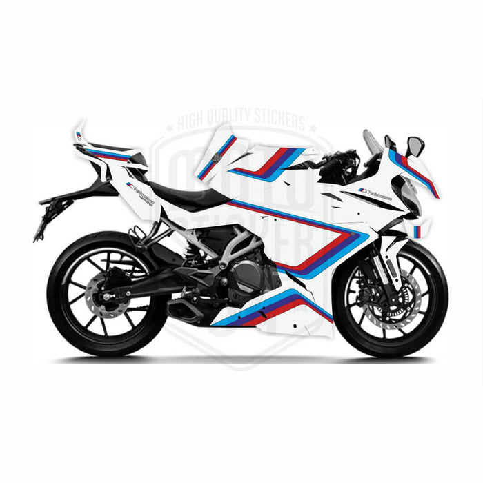 CFMOTO 250 300 SR M Peformance Carbon Look Theme Graphic Kit