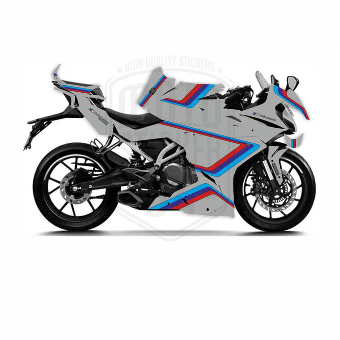 CFMOTO 250 300 SR M Peformance Carbon Look Theme Graphic Kit