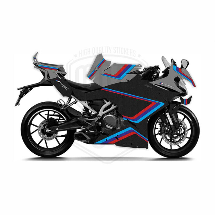CFMOTO 250 300 SR M Peformance Carbon Look Theme Graphic Kit
