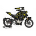 CF Moto 250NK 2017-2022 Bright Geometric Grenzgaenger Design Theme Graphic Kit Bikerz Kingdom