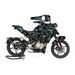 CF Moto 250NK 2017-2022 Bright Geometric Grenzgaenger Design Theme Graphic Kit Bikerz Kingdom