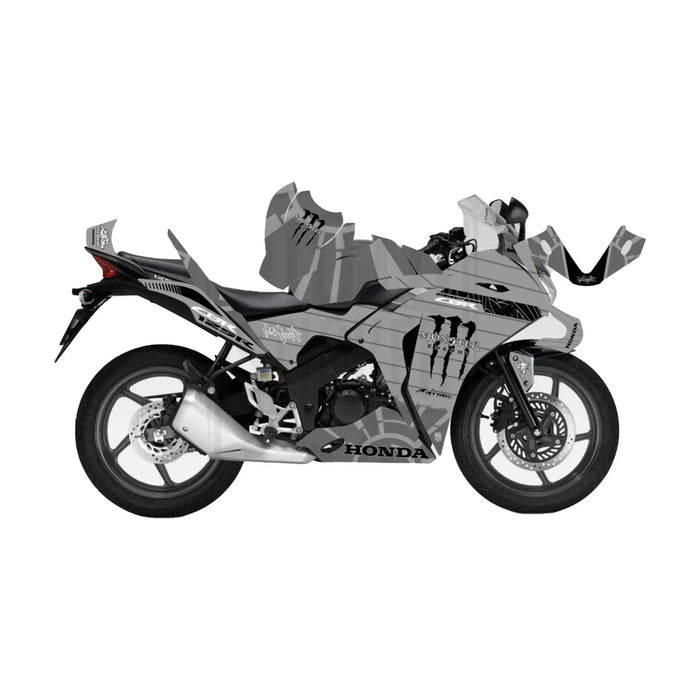 Honda CBR 125 2011-2017 Monster Energy Graphic Kit Decal Wrap Set Bikerz Kingdom