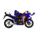 Honda CBR 125 2011-2017 Harley Quinn Theme Graphic Kit Decal Wrap Set Bikerz Kingdom