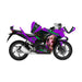 Honda CBR 125 2011-2017 Harley Quinn Theme Graphic Kit Decal Wrap Set Bikerz Kingdom