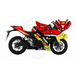 Yamaha Blue Rossi Shark Graphic Sticker Decal Wrap Kit Fits Yamaha R3 R25 2014-2022 Bikerz Kingdom