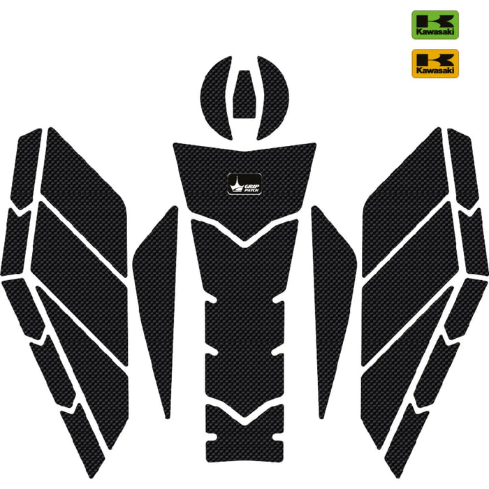 GripPatch 6D Gel Carbon Look Full Bike Protection Kit grippatch