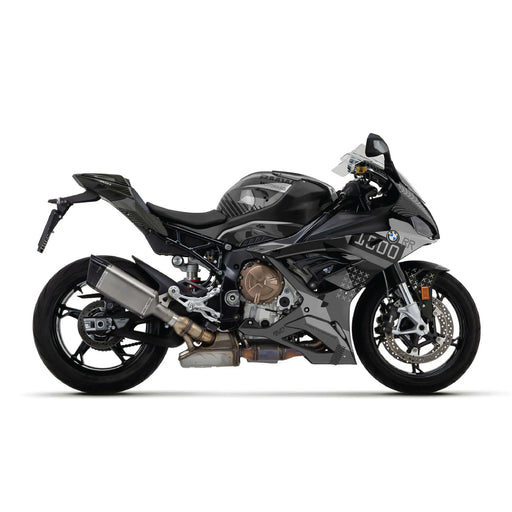 BMW S1000 RR 2019-2022 Black RR Race Graphics Kit Decal Set Bikerz Kingdom
