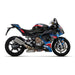 BMW S1000 RR 2019-2022 Black Blue RR Race Graphics Kit Decal Set Bikerz Kingdom