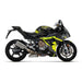 BMW S1000 RR 2019-2022 Black Yellow RR Race Graphics Kit Decal Set Bikerz Kingdom
