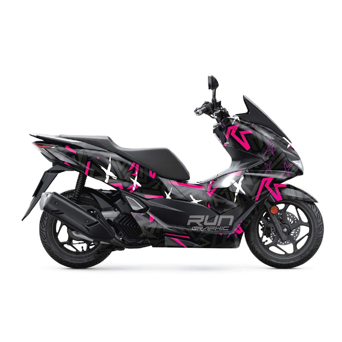 Honda PCX 125 2025 X's Graphic Kit Full Decals