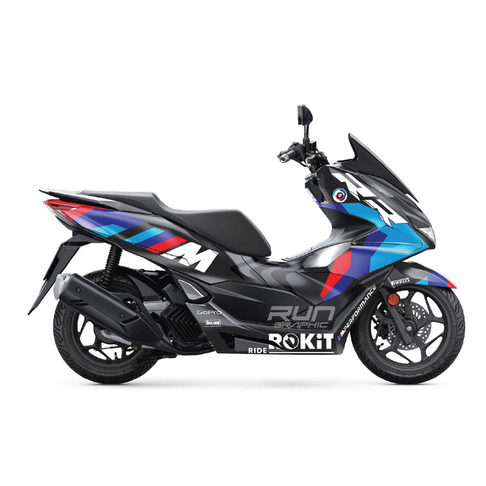 Honda PCX125 2025 MM Peformance Graphic Kit Full Decals