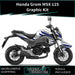 Honda Grom MSX 125 V2 2017-2020 Graphic Kit Pastel Race Colours Decal Wrap Bikerz Kingdom