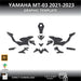 Yamaha MT-03 2021-2023 Motorcycle 1:1 Vector Graphic Template Bikerz Kingdom
