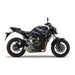YAMAHA MT07 Black and grey Graphic Kit 2014-2024 Bikerz Kingdom