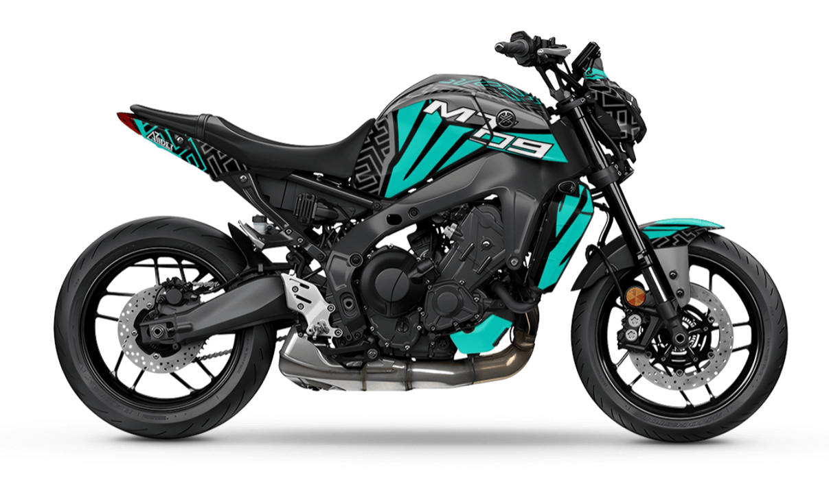 YAMAHA MT-09 Geo Shapes Graphic Kit 2021-2023