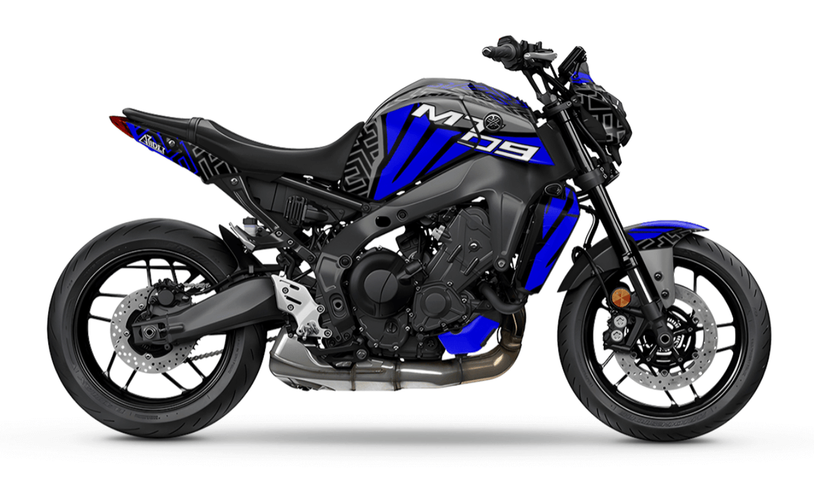 YAMAHA MT-09 Geo Shapes Graphic Kit 2021-2023