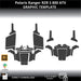 Polaris Ranger RZR S 800 ATV 1:1 Vector Graphic Template Bikerz Kingdom