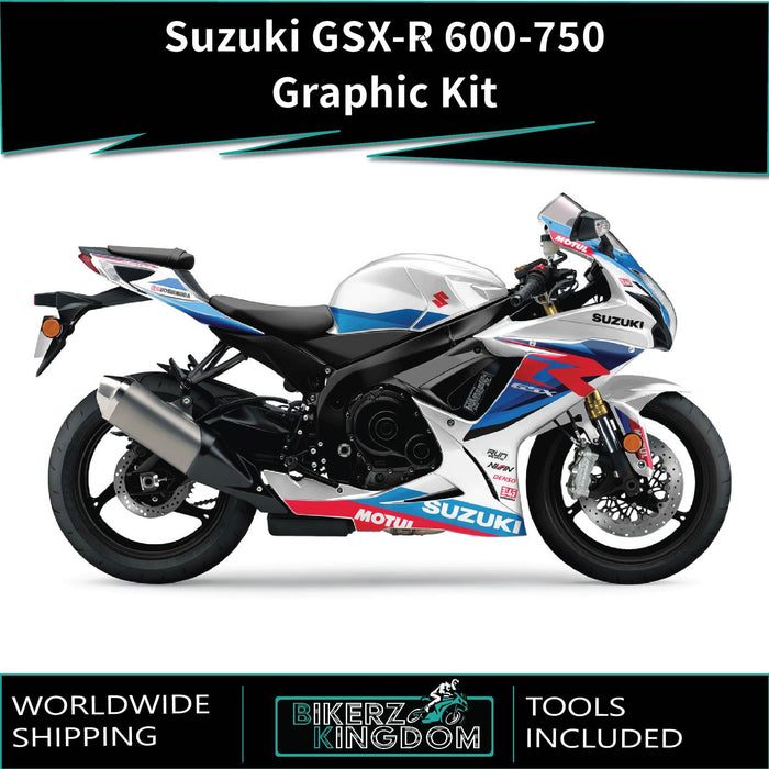 SUZUKI GSX-R 600 / 750 Graphic Kit fits GSX-R 600 2008-2024 Models