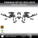 Yamaha MT-03 2015-2019 Motorcycle 1:1 Vector Graphic Template Bikerz Kingdom