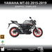 Yamaha MT-03 2015-2019 Motorcycle 1:1 Vector Graphic Template Bikerz Kingdom