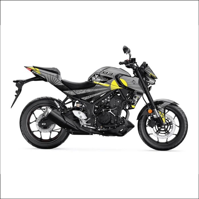 YAMAHA MT03 Sun Rays Graphic Kit 2014-2024 Models Bikerz Kingdom